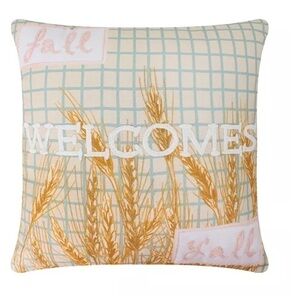 Celebrate Together by Kohls Fall Welcomes You decorative pillow NWT